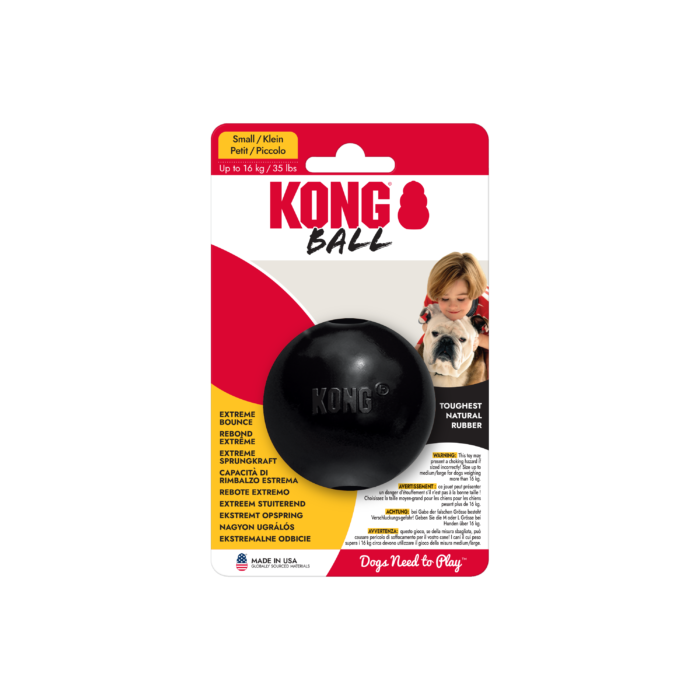 KONG Extreme Ball verpakking maat S Verpakking van KONG Extreme Ball maat S