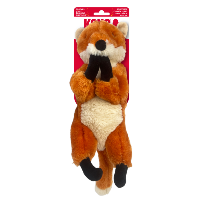 KONG Wild Low Stuff Fox verpakking