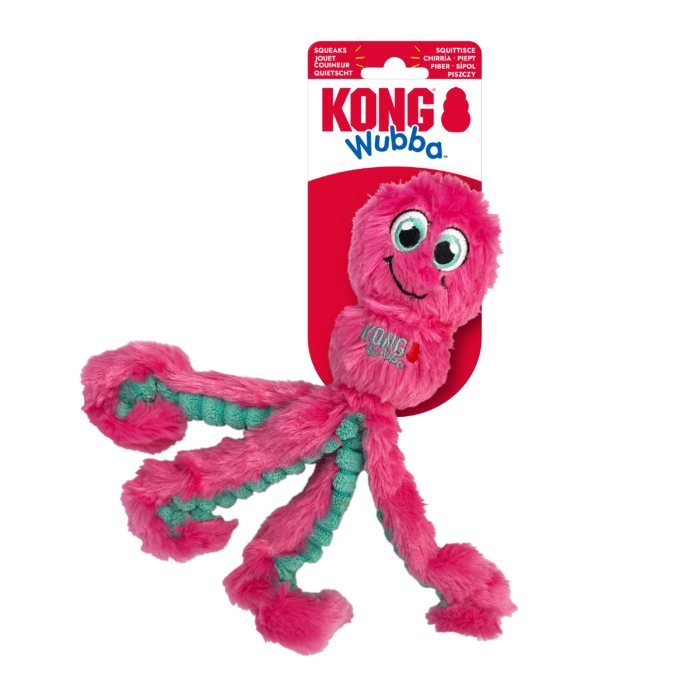 Verpakking van KONG Wubba Octopus maat S