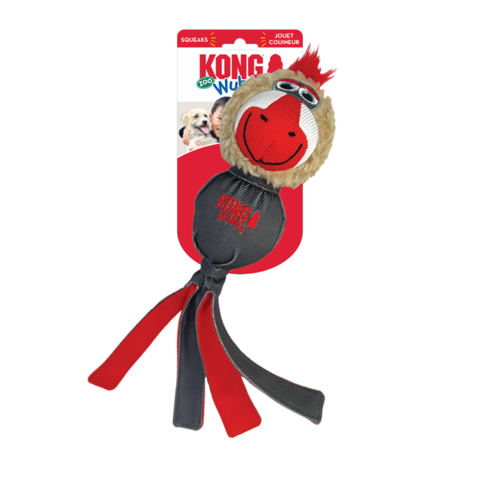 KONG Wubba Zoo Mandril verpakking