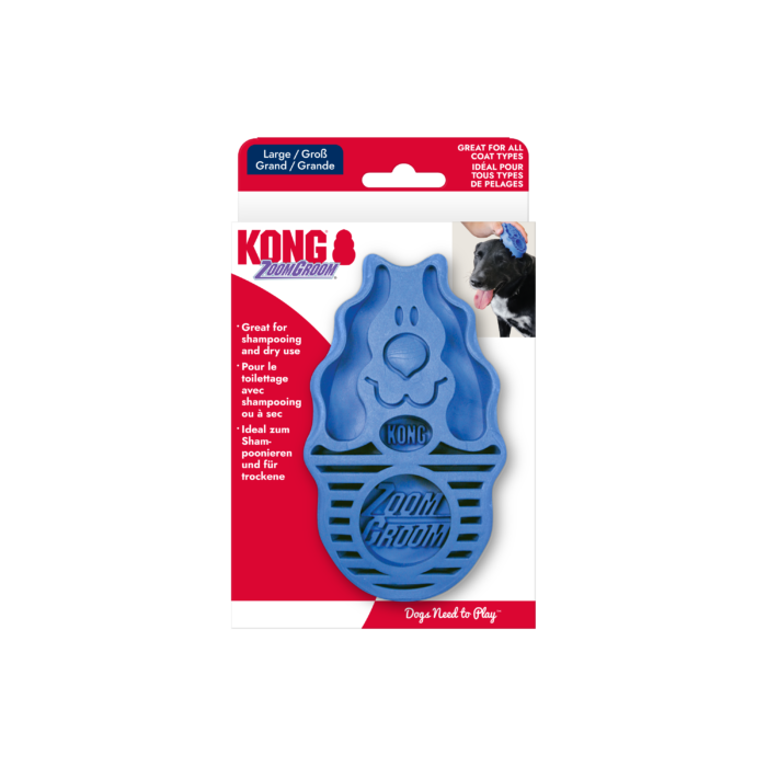 Verpakking van KONG ZoomGroom bosbes