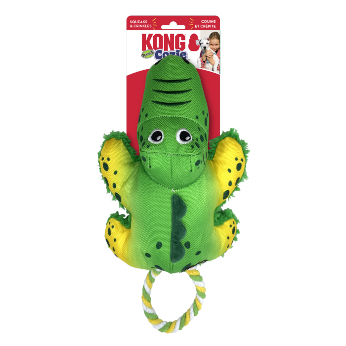 KONG Cozie Tuggz Alligator M/L verpakking