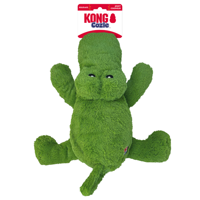 KONG Cozie Ali Alligator XL verpakking KONG Cozie Ali Alligator XL verpakking