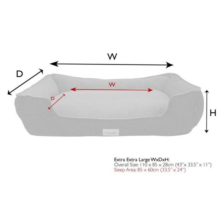 Scruffs Harvard Orthopedische Hondenmand | Memory Foam Box Bed