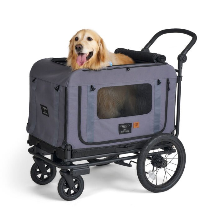 FikaGo - King Hondenwagen Onderstel - tot 50 kg