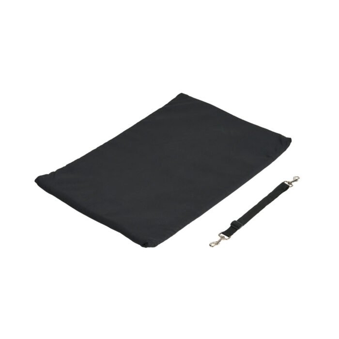 Queen_innerpad_safetyleash.jpg FikaGo - Queen Soft Kennel - Opvouwbare Reisbench