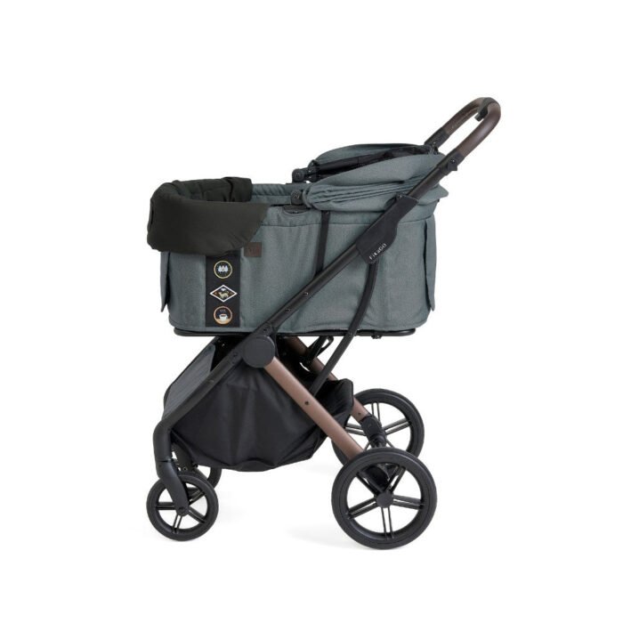 FikaGo - Pram Cushion - Omkeerbaar Buggykussen Zwart